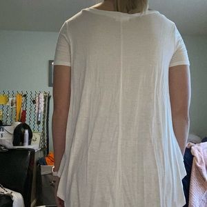 White tshirt with graphic